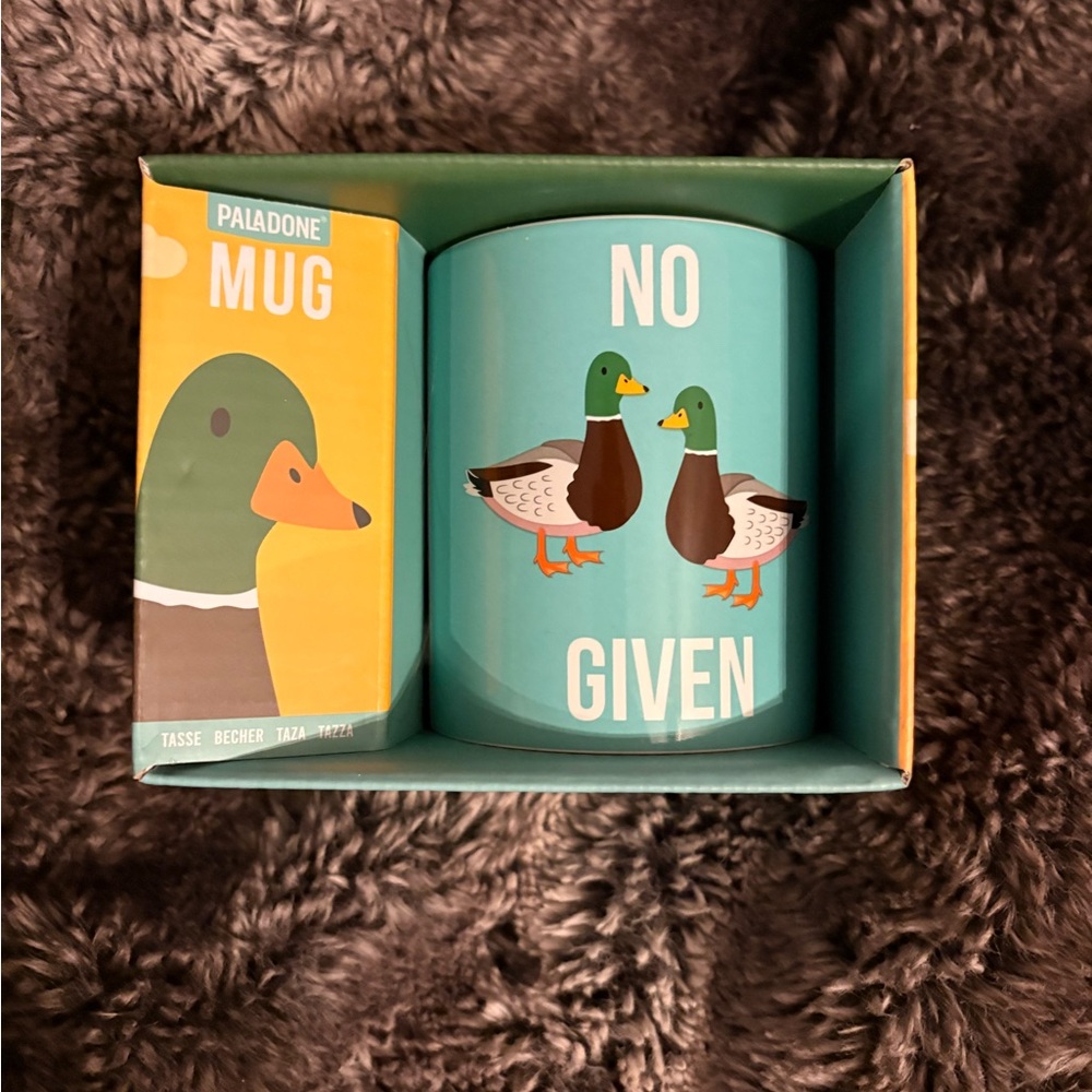 Paladone Duck Design Mug - Blue